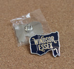 Load image into Gallery viewer, Windsor-Essex Map Enamel Pin
