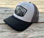 Load image into Gallery viewer, YQG Skyline Snapback - Grey / Charcoal / Black
